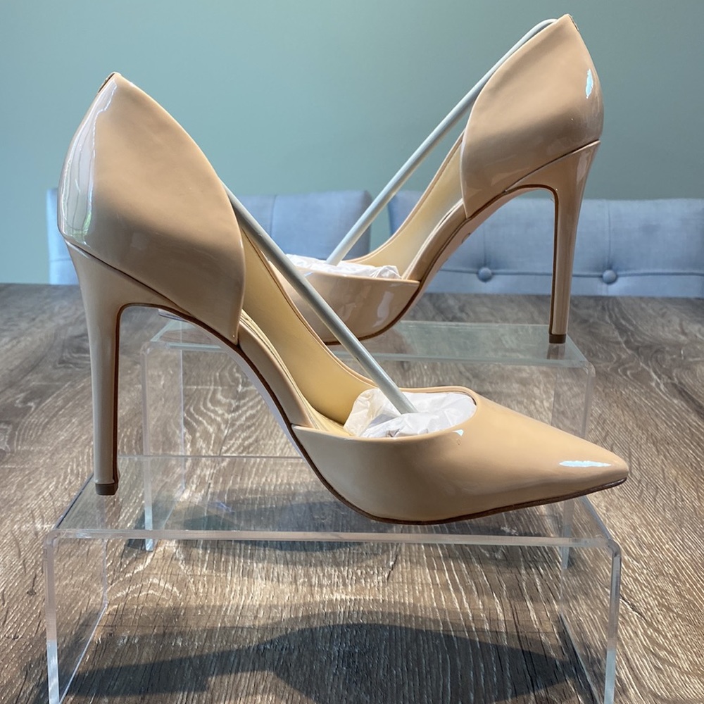 Jessica Simpson Sand Dune Patent 4.5 inch heels